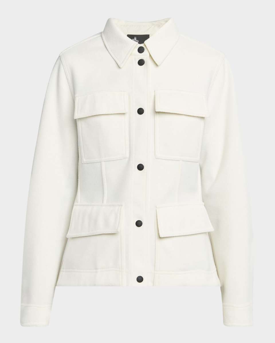 Interlock Knit Top Jacket